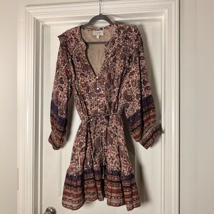 Cleobella Multicolor Long Sleeve Dress